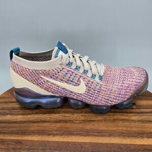 Nike Air Vapormax Flyknit 3 Shoes Womens 10 Multicolor Athletic Running Sneakers